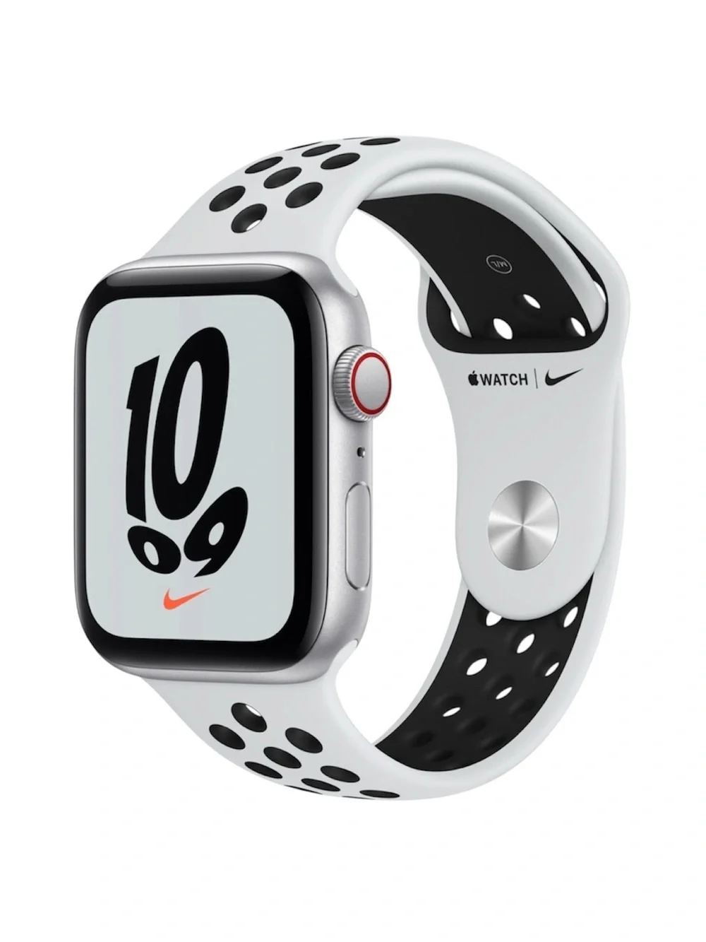 NIB Nike Sport Band for Apple Watch™ in Pure Platinum/Black - Size 40mm